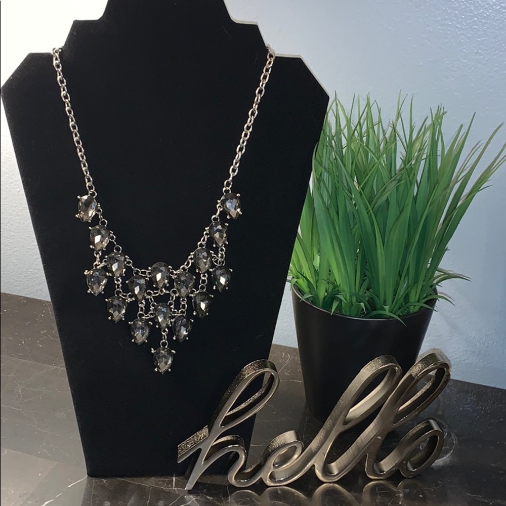 Charcoal gray stones